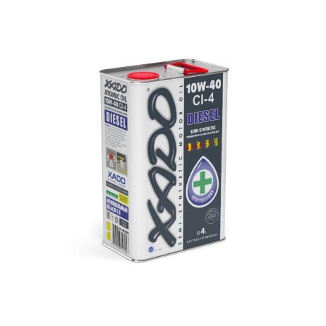 XADO alyva Atomic Oil 10W-40 CI-4 Diesel 4 litrai